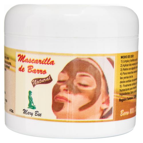 Mascarilla Facial Mary Bee Barro - 113 g