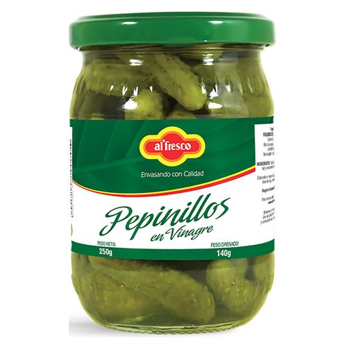 Pepinillo En Vinagre Alfresco 250gr