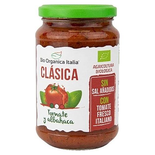 Salsa Tomate Albahaca Classicoitali350gr