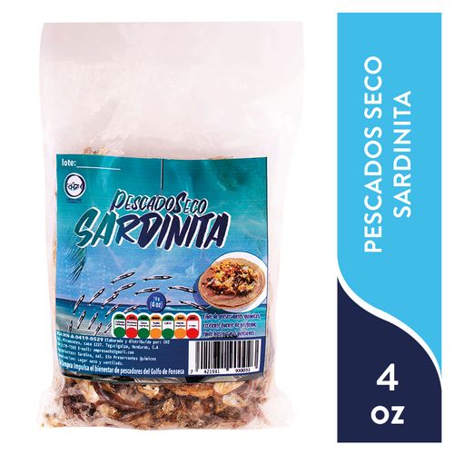 Pescados Seco Sardinita-4Oz