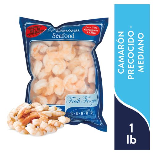 Camaron Precocido Cogap Talla 41/50 - 1 lb