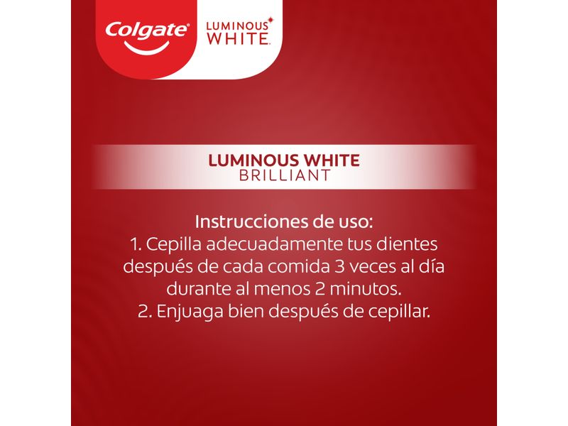 Pasta-Dental-Blanqueadora-Colgate-Luminous-White-Brillant-Mint-170ml-3-35373