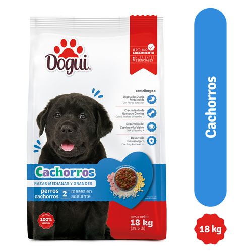 Alimento Dogui Perro Cachorro, 2 A 18 Meses - 18Kg