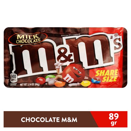 Chocolate M&Ms Leche Share Size - 89gr