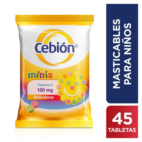 Cebion Minis Vitamina C 100Mg 45Tab
