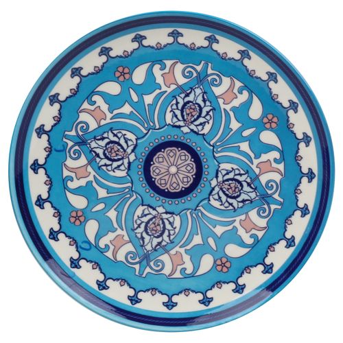 Ms Plato Plano Porcelana Con Diseno 10 5
