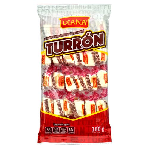 Turron Diana Gond Nougat Bolsa 24 Unidades - 160gr