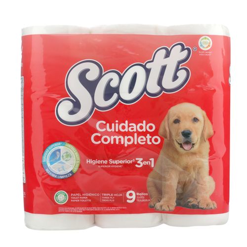 Papel Hig Scott Cuidado Compl 250hd 9ea