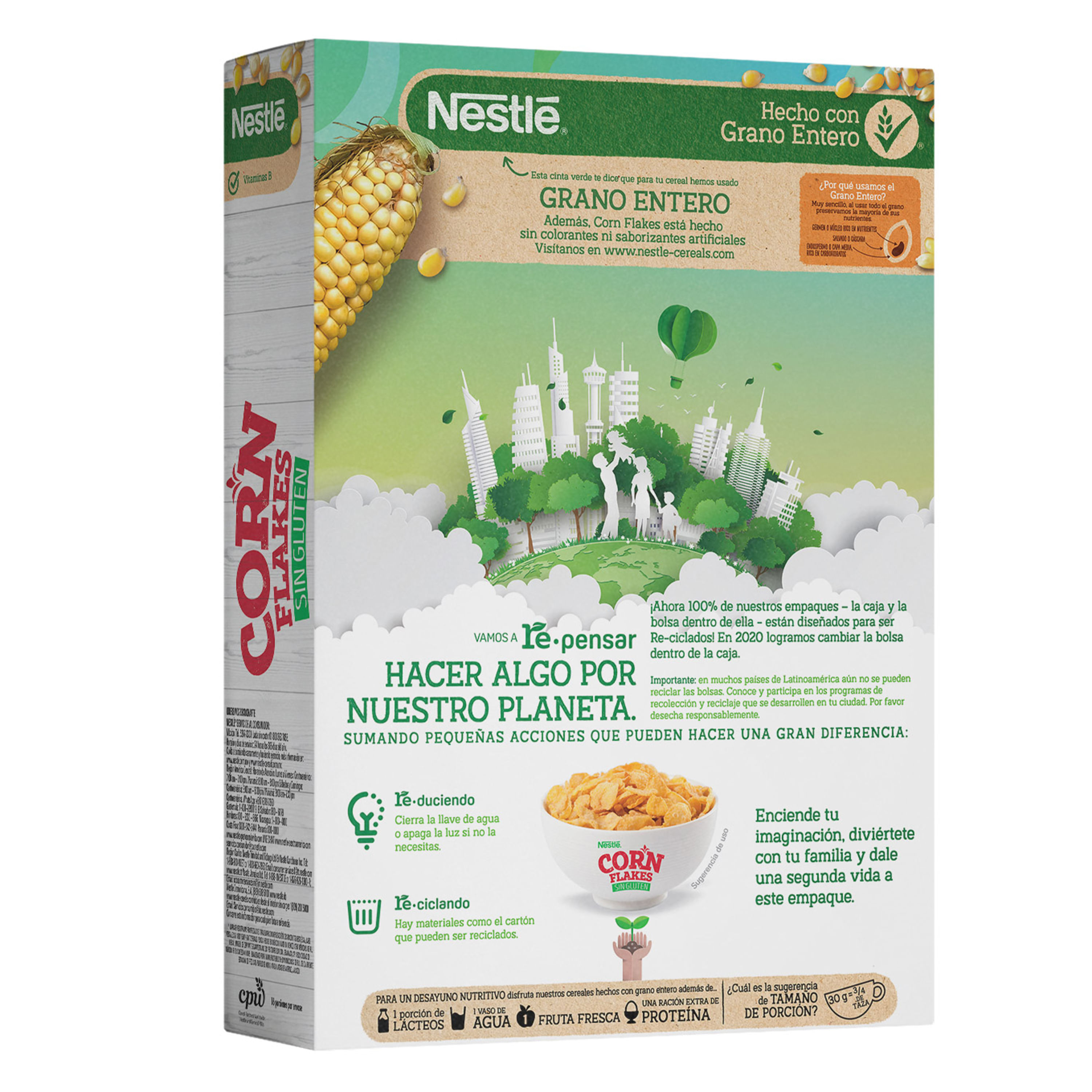 Comprar Cereal Corn Flakes De Nestlé Sin Gluten 500gr Walmart Honduras