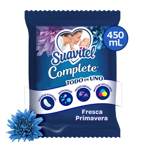 Suavizante Marca Suavitel Complete Fresca Primavera Sachet - 450ml