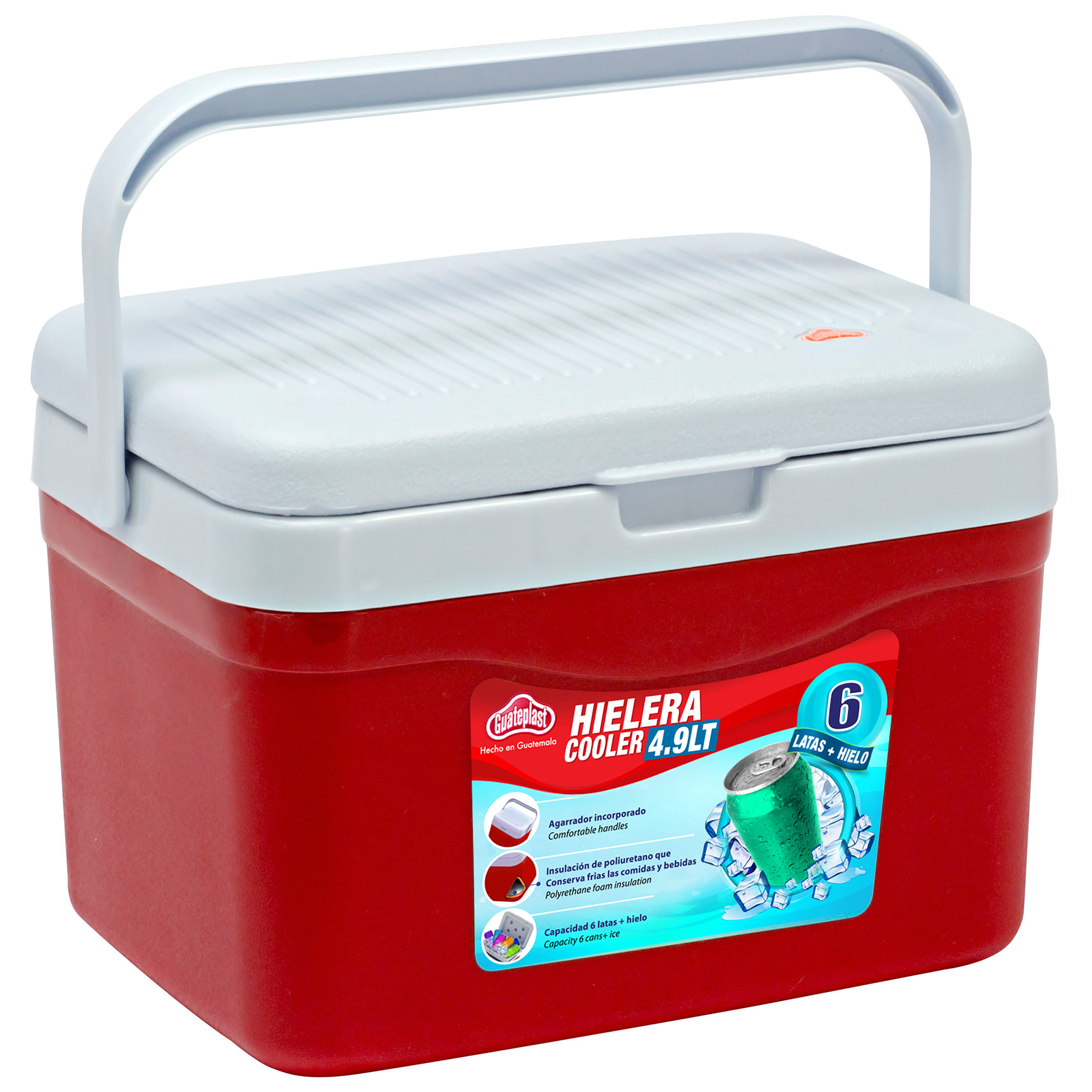 Hielera-Polar-Guateplast-Peque-a-Color-Rojo-4-9-Lt-1-30703