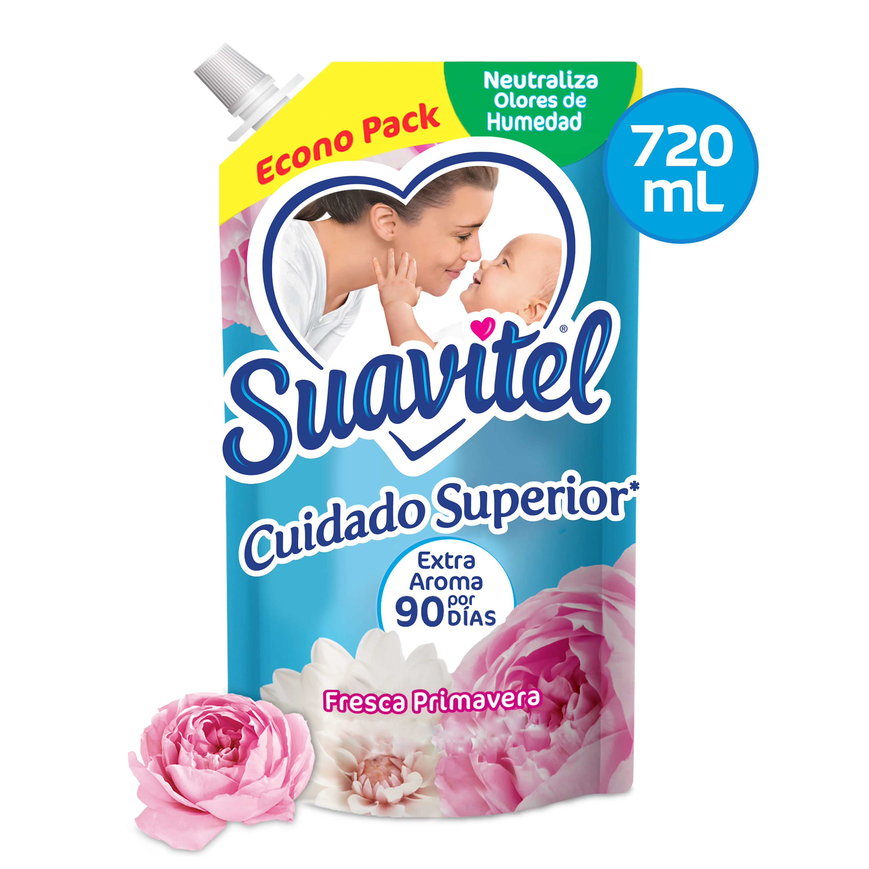 Suavizante-De-Telas-Suavitel-Cuidado-Superior-Fresca-Primavera-Doypack-720ml-1-29906