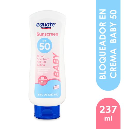 Bloqueador Equate Baby 50 Lotion - 237 gr