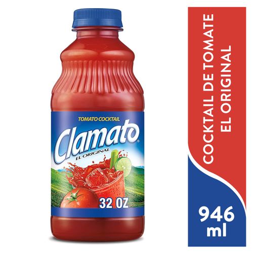 Jugo Clamato Coctel Tomate Original -946 ml