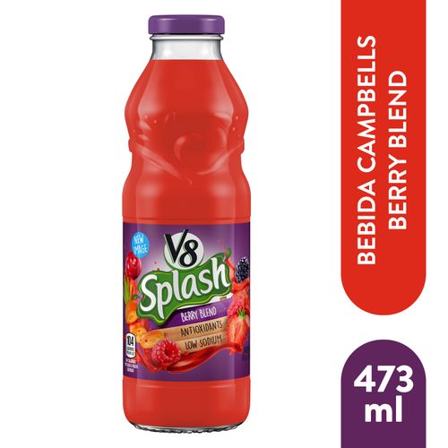 Bebida  V8 Campbells Frutas Berry Blend -16 Oz