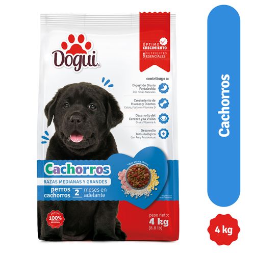 Alimento Dogui Perro Cachorro, 2 A 18 Meses, Raza Mediana Y Grande -  4kg