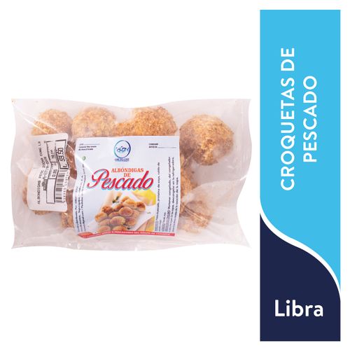 Croquetas de Pescado Zocha Congelado, Paquete - lb