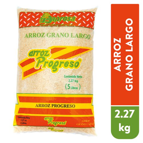 Arroz Grano Largo Blanco Progreso - 2268 g