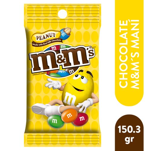 Chocolate Marca M&M'S Mil Chocolate Maní - 150.3g