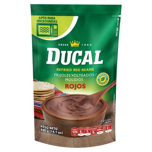 Frijol Ducal  Molido Rojo Doy Pack  - 400gr