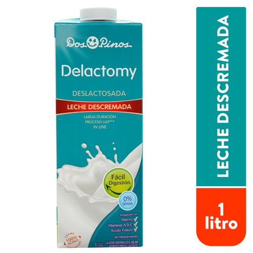 Leche Dos Pinos Delactomy Descremada - 1000ml