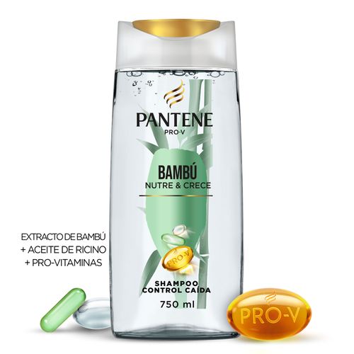 Shampoo Pantene Pro-V Bambú Nutre & Crece 750 ml