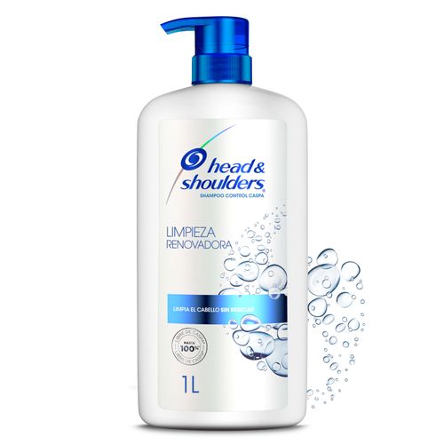 Shampoo Control Caspa Head & Shoulders Limpieza Renovadora 1 L