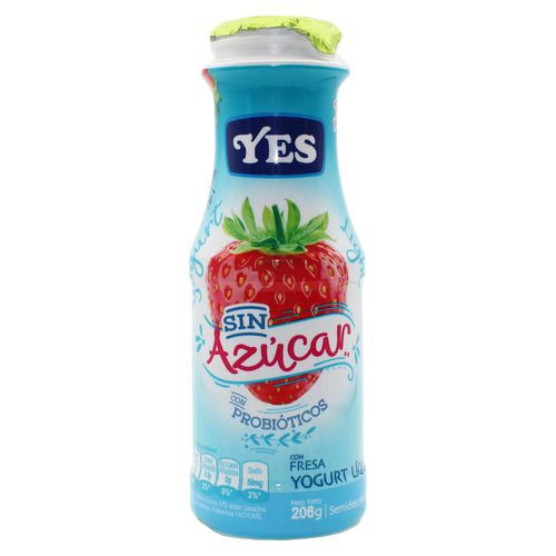 Yogurt Yes Liquido Fresa Light - 200ml