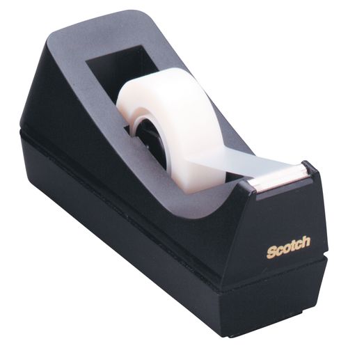Dispensador Cinta Scotch Negro - 1Ud