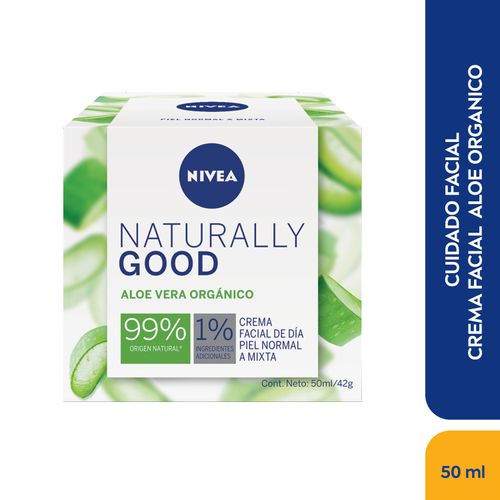 Crema Facial Nivea Hidra Aloe Vera 50ml