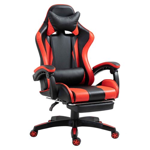 Silla Gamer Mainstays Color Negro con naranja, Modelo  YS7023B