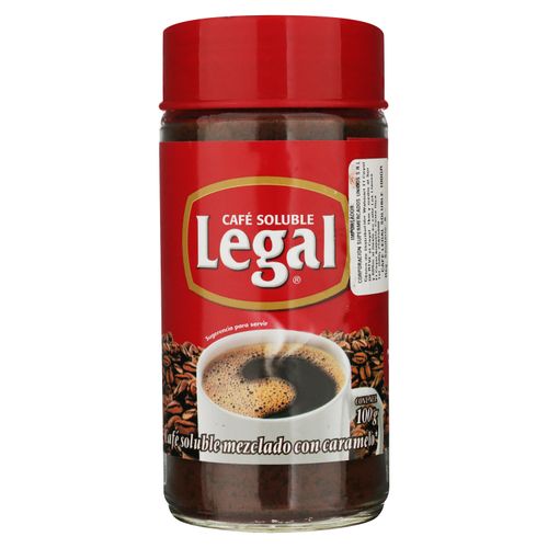 Café Legal Soluble Bote - 100 g