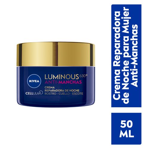 Crema Facial Noche Nivea Luminous 50Ml