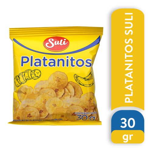 Platanitos Salados Suli 30gr