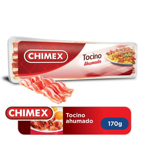 Tocino Ahumado Chimex de Cerdo - 170g