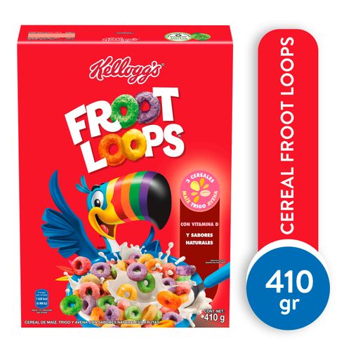 Cereal Froot Loops de Kelloggs 410gr