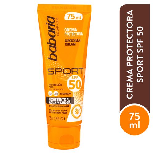 Babaria Bloq Facial Prot Sport Spf5075gr