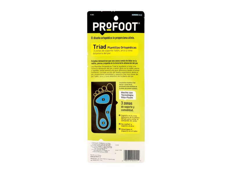 Profoot-Plantilla-Triad-Orthotic-Hombre-2-40338