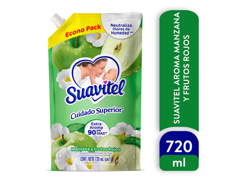 Suavizante-De-Telas-Suavitel-Cuidado-Superior-Manzana-Y-Frutos-Rojos-Doypack-720ml-1-29556