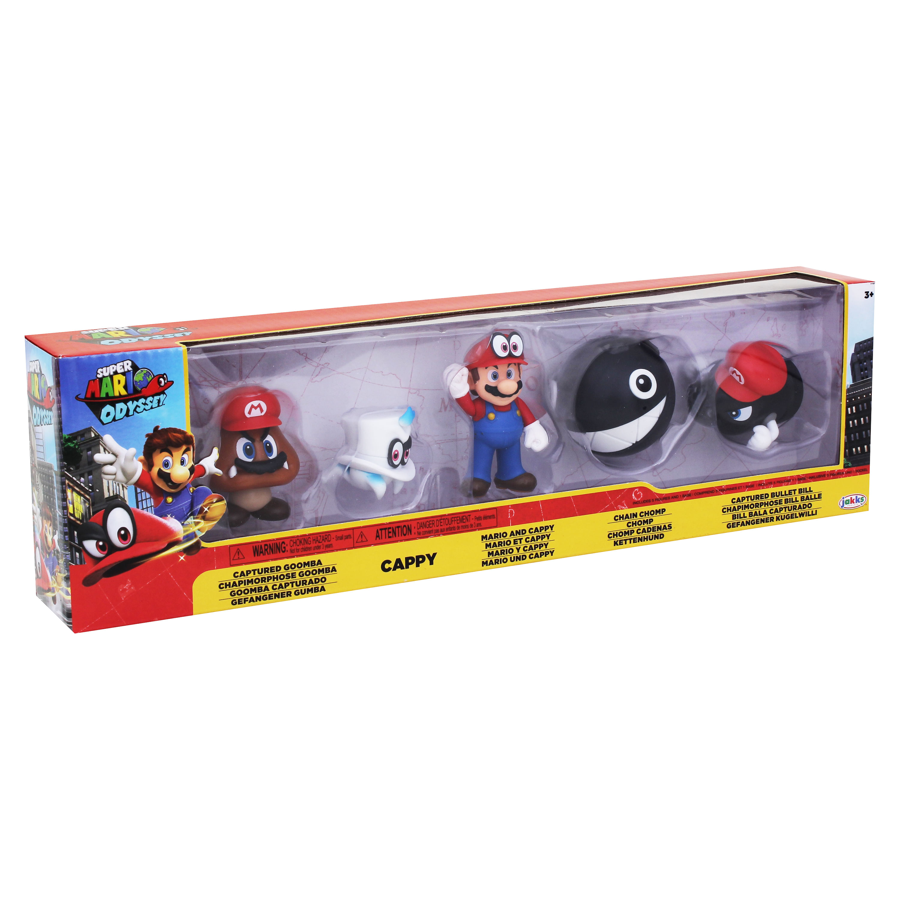 Comprar Figuras Nintendo 5 pack Mario Odyssey Walmart Guatemala