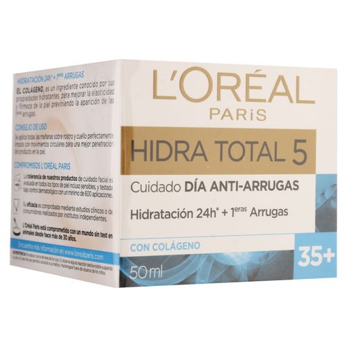 Crema Hidratante Antiarrugas L'Oréal Paris Hidra Total 5 35+ - 50 ml