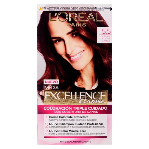 Tinte Loreal Excellence Creme 55 - 45gr