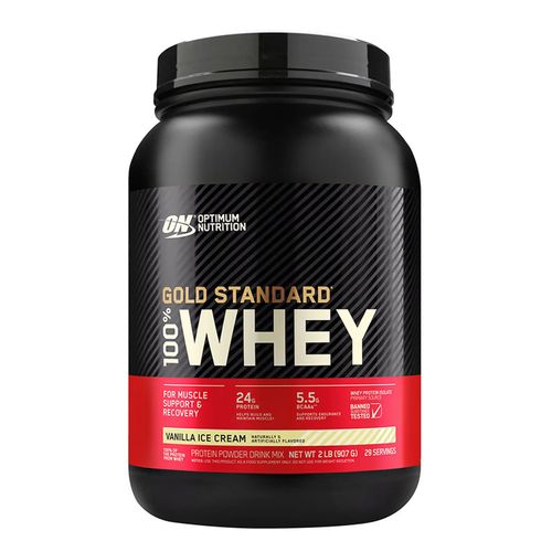 Proteína Gold Standar Sabor Vainilla 2 Lb