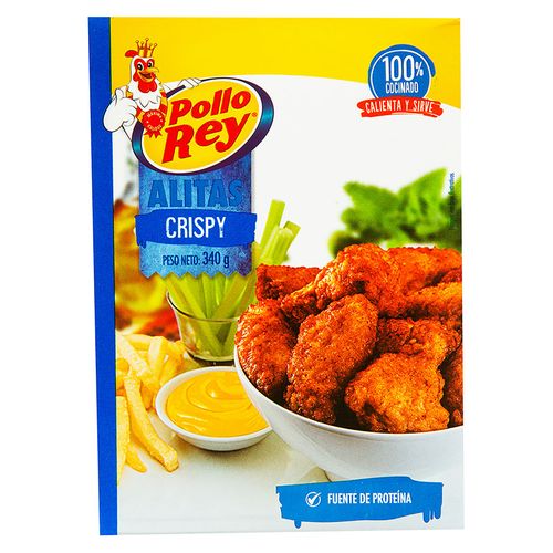 Alitas Pollo Rey Crispy De Pollo - 340Gr