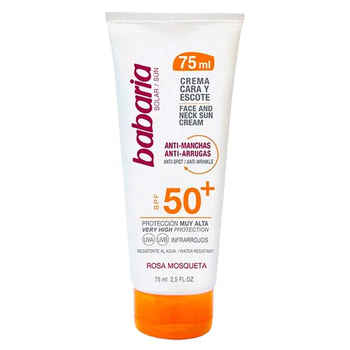 Protector solar Babaria antimanchas FPS 50 - 75 ml