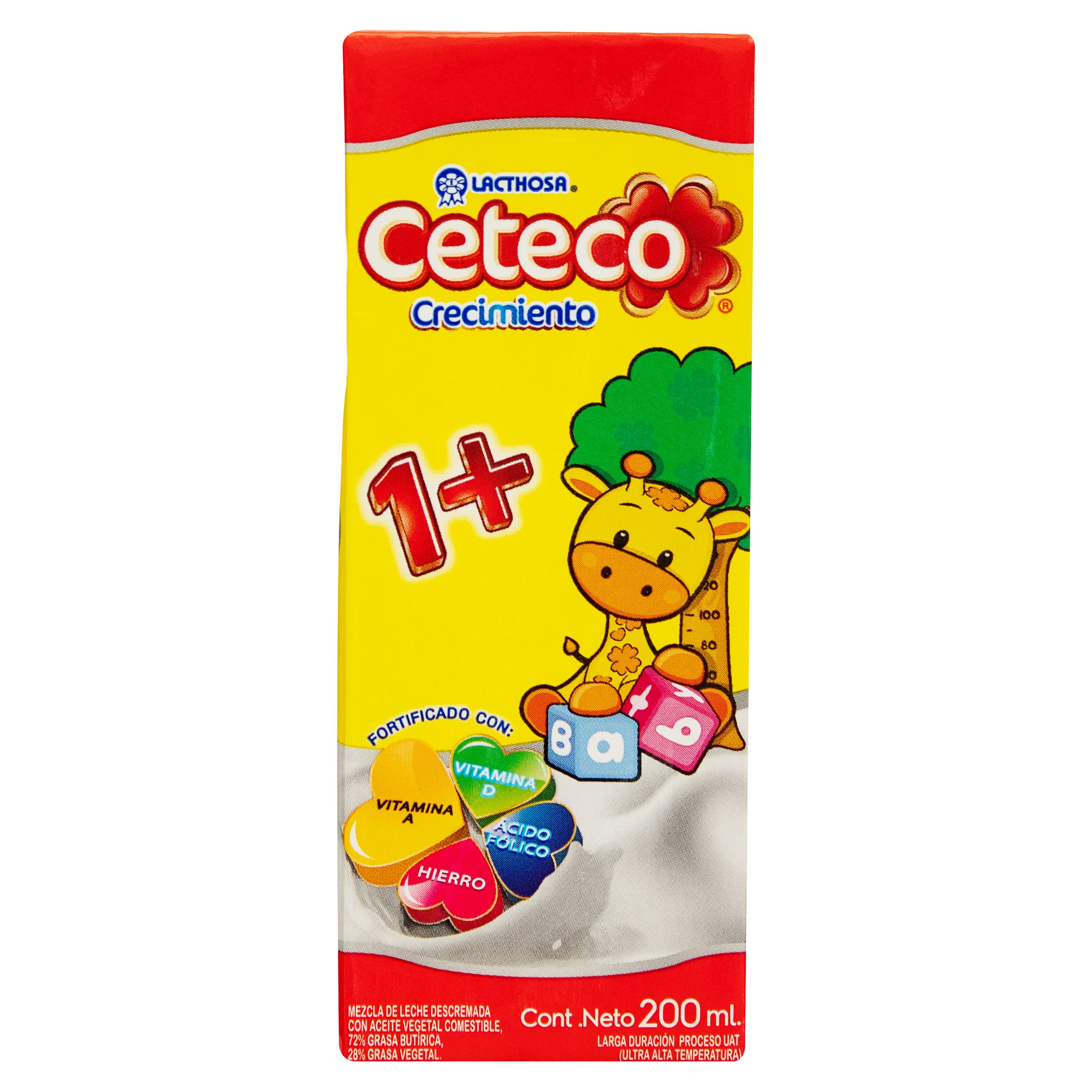 Comprar Leche Liquida Ceteco Crecimieto 1 año a mas - 200ml | Walmart  Honduras