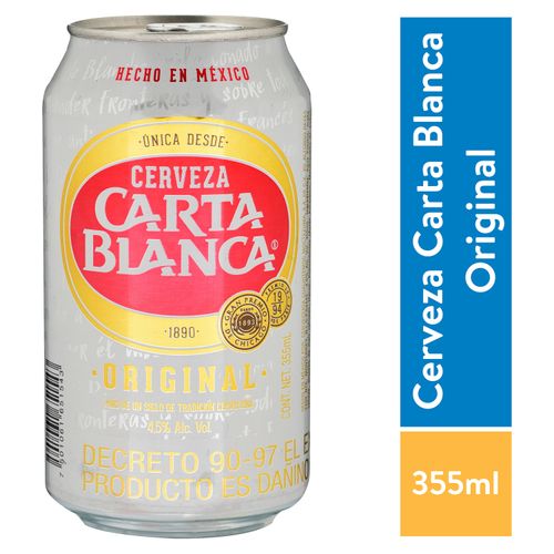 Cerveza Carta Blanca - 355ml