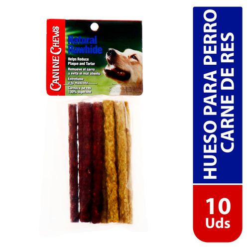 Hueso Para Perro Canine Chews 10 Ea