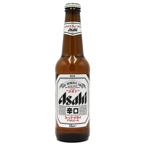 Cerveza Asahi Botella - 330 ml