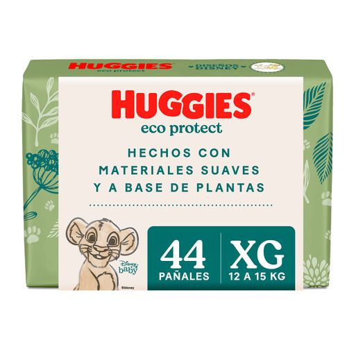 Pañales Huggies, Eco Protect Etapa 4/XG -44uds